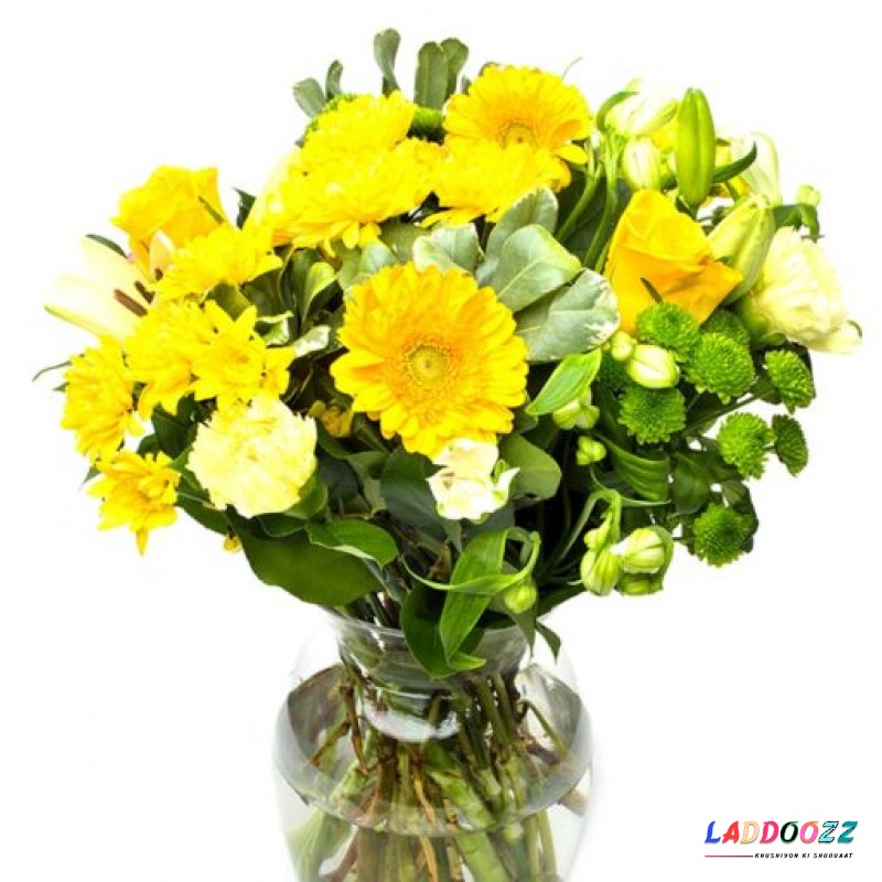 Yellow Carnations for Home or Office